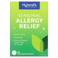 Hyland's Naturals Seasonal Allergy Relief - 60 Quick-Dissolving Tablets Perspective: Main