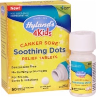 Hyland's 4Kids Canker Sore Soothing Dots Relief Tablets 194mg Perspective: Main