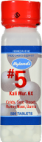 Hyland's Homeopathic #5 Kali Muriaticum 6X Tablets Perspective: Main