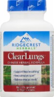 Ridgecrest Herbals Clear Lungs Capsules Perspective: Main