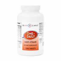 Geri-Care Multivitamin Tablet 501-10-GCP 1 Bottle, 1,000 per Bottle