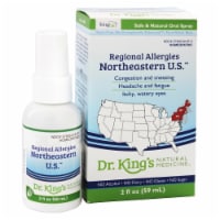 King Bio Homeopathic Regional Allergies Northeastern U.S. Natural Medicine Spray, 2 Ounces Perspective: Main
