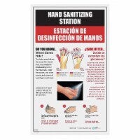 Best Sanitizers Bilingual Hand Sanitizing Poster  LT10008