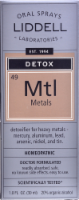 Liddell Laboratories Homeopathic Detox Metals Spray Perspective: Main