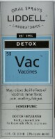 Liddell Laboratories Detox Vac Vaccines Oral Spray