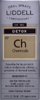 Liddell Laboratories Homeopathic Chemical Detox Spray Perspective: Main