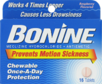 Bonine Motion Sickness Tablets Perspective: front
