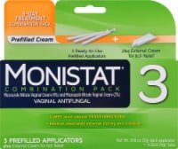 Monistat Cure & Itch Relief Vaginal Antifungal 3-Day Treatment Cream