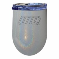 University of Illinois at Chicago 12 oz Laser Etched Insulated Wine Stainless Steel Tumbler