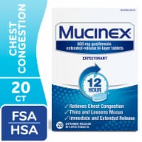 Mucinex Extended-Release Expectorant Tablets