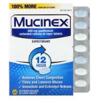 Mucinex® Extended-Release Bi-Layer Tablets 600 mg Perspective: Main