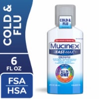 Mucinex Fast Max Maximum Strength Cold & Flu All in One Liquid Perspective: Main