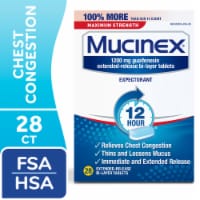 Mucinex Maximum Strength Expectorant Tablets