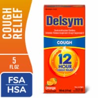Delsym Adult Cough Orange Liquid