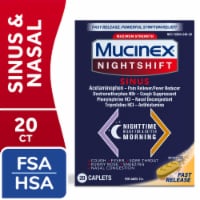 Mucinex® Nightshift Sinus Maximum Strength Relief Caplets