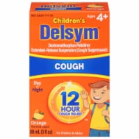 Delsym Orange Flavored 12 Hour Relief Cough Suppressant