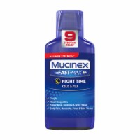 Mucinex Fast-Max Night Time Cold & Flu Liquid Perspective: Main