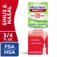 Mucinex Sinus Max Relieves Sinus Pressure Congestion Sinus & Allergy Nasal Spray Perspective: Main