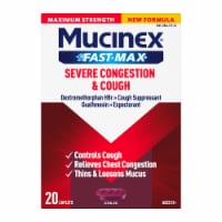 Mucinex® Maximum Strength Fast-Max Severe Congestion & Cough Caplets Perspective: Main