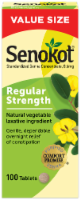 Senokot® Regular Strength Natural Vegetable Laxative Tablets Perspective: Main