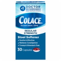Colace® Stool Softener Capsules 100mg Perspective: Main