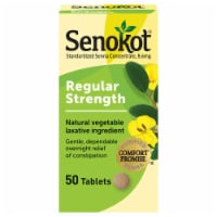 Senokot® Regular Strength Natural Vegetable Laxative Tablets Perspective: Main