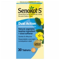 Senokot-S® Dual Action Laxative Tablets Perspective: Main