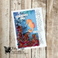 Fairy Hugs Stamps - Seahorses
