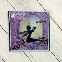 Fairy Hugs - Backgrounds - 6\ x 6\ - Purple Fairy