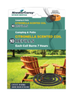 Wisconsin Pharmacal WPC-2765 2019N Replacement Citronella Mosquito Coils