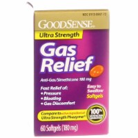 Good Sense Ultra Strength Gas Relief Simethicone Softgels 180mg