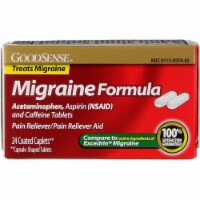 GoodSense® Migraine Formula Pain Reliever Coated Caplets