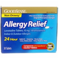 GoodSense  24-Hour Allergy Relief Tablets Antihistamine Loratadine 10 mg