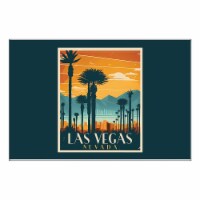 Las Vegas Nevada Design D Souvenir 2x3-Inch Fridge Magnet 2-Pack