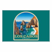 Los Cabos Mexico Design B Souvenir 2x3-Inch Fridge Magnet 4-Pack