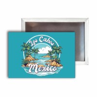 Los Cabos Mexico Design A Souvenir Refrigerator Magnet 2.5 X3.5 Approximately 4-Pack