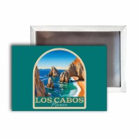 Los Cabos Mexico Design B Souvenir Refrigerator Magnet 2.5 X3.5 Approximately 4-Pack