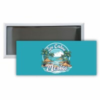 Los Cabos Mexico Design A Souvenir Fridge Magnet 4.75 x 2 Inch Single