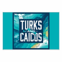 Turks And Caicos Design B Souvenir 2x3-Inch Fridge Magnet 4-Pack