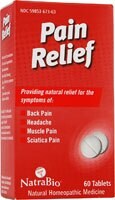 NatraBio  Pain Relief Perspective: front