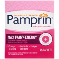 Pamprin Maximum Strength Menstrual Pain Relief Caplets