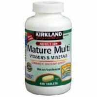 Kirkland Mature Multi Vitamins&Minerals with Lycopene and Lutein 400 Tablets