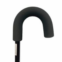 Foam Grip Round Handle Adjustable Walking Cane