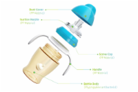 Darlyng & Co. Toddler Sippy Cup with Straw- (9 oz)(TURQUIOSE)