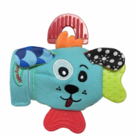 D Darlyng & Co. Teething Mitten (1 Blue Yummy Buddy & 1 Dog Mitts)