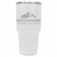Whistler Blackcomb British Columbia Ski Snowboard Winter Souvenir Laser Engraved 24 oz