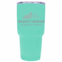 Wachusett Mountain Massachusetts Ski Snowboard Winter Souvenir Laser Engraved 24 oz Insulated