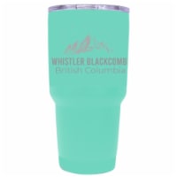 Whistler Blackcomb British Columbia Ski Snowboard Winter Souvenir Laser Engraved 24 oz
