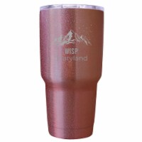Wisp Maryland Ski Snowboard Winter Souvenir Laser Engraved 24 oz Insulated Stainless Steel