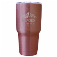 Wolf Creek Colorado Ski Snowboard Winter Souvenir Laser Engraved 24 oz Insulated Stainless
